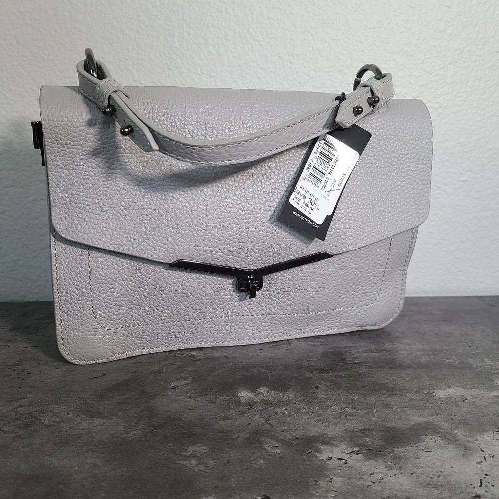 Botkier gray purse hand bag with shoulder strap